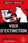 couverture Voix d'extinction