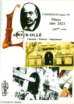 Couverture de Catalogue des Editions Lacour-Ollé 2021-2022