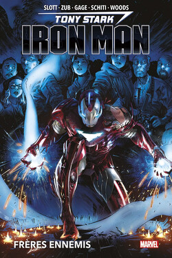 Couverture de Tony Stark : Iron Man, Tome 2 : Frères ennemis
