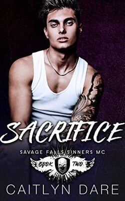 Couverture de Savage Falls Sinners MC, Tome 2 : Sacrifice