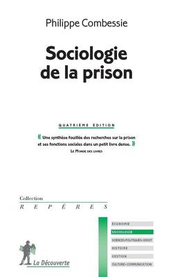 Couverture de Sociologie de la prison