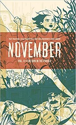Couverture de November, Tome 2 : The Gun in the Puddle