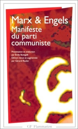 Couverture du livre : Manifeste du Parti communiste