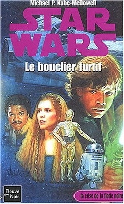 Couverture de Star Wars - La crise de la flotte noire, tome 2 : Le Bouclier furtif