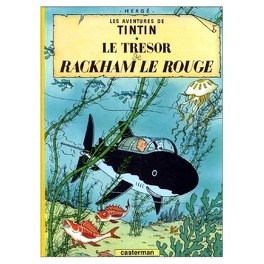 Couverture du livre : Les Aventures de Tintin, Tome 12 : Le Trésor de Rackham le Rouge