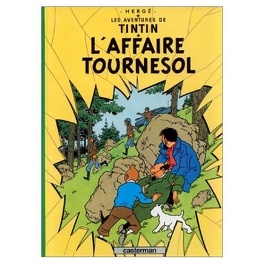 Couverture du livre : Les Aventures de Tintin, Tome 18 : L'Affaire Tournesol