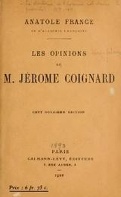 Les Opinions de Jérôme Coignard