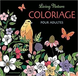Couverture de Living nature - coloriage pour adultes