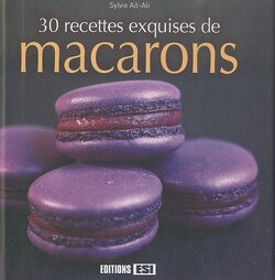 Couverture de 30 recettes exquises de macarons