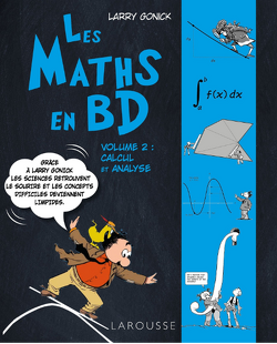 Couverture de Les Maths en BD, Volume 2 : Calcul et analyse