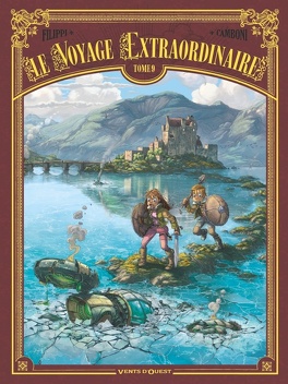 Couverture du livre Le Voyage extraordinaire, Tome 9 : Cycle 3 - Vingt mille lieues sous les glaces 3/3