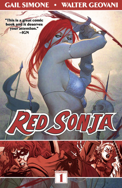 Couverture de Red Sonja (2013), Intégrale 1 : La Reine des fléaux