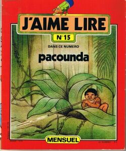 Couverture de J'aime lire, n° 15 : Pacounda