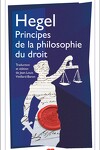 couverture Principes de la philosophie du droit ou droit naturel et science de l'État en abrégé