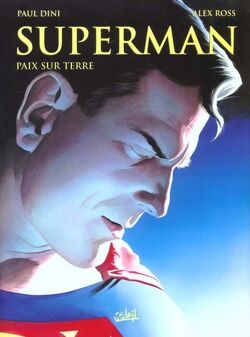 Couverture de Super-Héros (Éditions Soleil), Volume 1 : Superman - Paix sur Terre