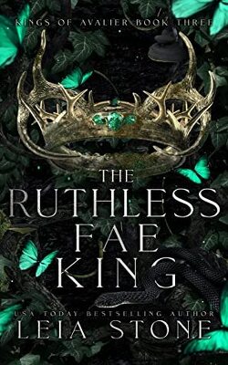 Couverture de Kings of Avalier, Tome 3 : The Ruthless Fae King