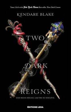 Couverture de Three Dark Crowns, Tome 3 : Two Dark Reigns