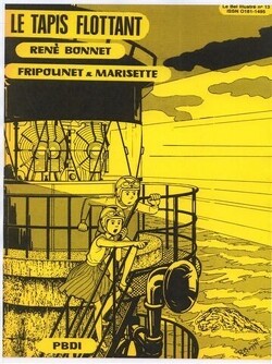 Couverture de Fripounet et Marisette (P.B.D.I.), Tome 4 : Le Tapis flottant 