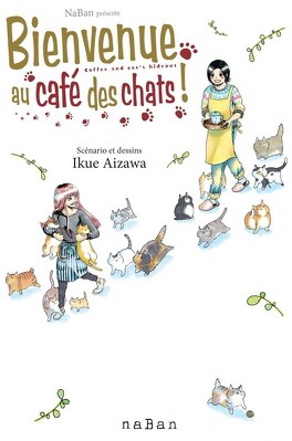 Couverture du livre : Bienvenue au café des chats !