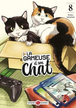 Couverture du livre La Gameuse et son chat, Tome 8