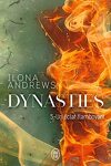 couverture Dynasties, Tome 5 : Un éclat flamboyant
