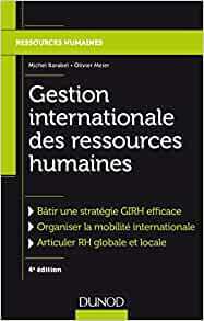 Couverture de Gestion internationale des ressources humaines, Tome 1
