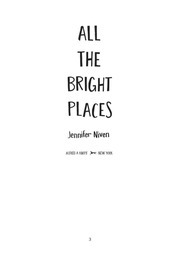 33 idées de Book, Tous nos jours parfaits - Jennifer Niven
