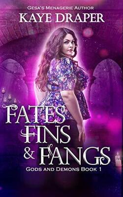 Couverture de Gods and Demons, Tome 1 : Fates, Fins, and Fangs