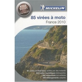 Couverture du livre : 85 virées à moto en france 2010