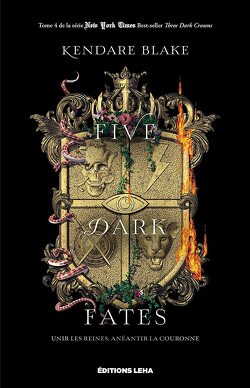 Couverture de Three Dark Crowns, Tome 4 : Five Dark Fates