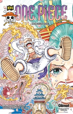Couverture de One Piece, Tome 104 : Momonosuké Kozuki, shogun du Pays des Wa