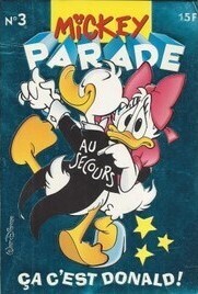 Couverture du livre Mickey Parade N°207 - Ça C'est Donald !