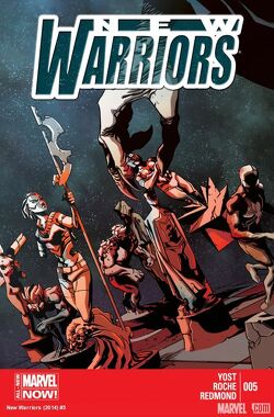 Couverture de New Warriors #5