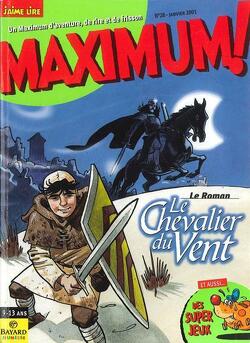 Couverture de Maximum !, n° 28 : Le Chevalier du vent