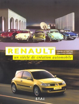 Couverture du livre : Renault concepteur d'automobiles