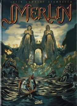 Couverture de Merlin, Tome 4 : Avalon