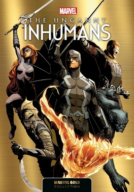 Couverture du livre Marvel Gold, Tome 3 : The Uncanny Inhumans