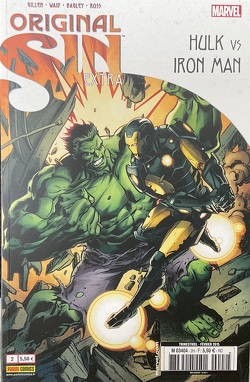 Couverture de Original Sin Extra, Tome 2 : Hulk vs Iron Man