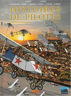 Couverture de Histoires de pilotes, Tome 2 : Les Premiers Brevets - Volume 2