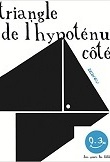 Triangle de l'hypothénuse côté