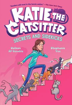 Couverture de Katie the Catsitter, Tome 3 : Secrets and Sidekicks