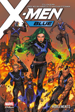 Couverture de X-Men Blue (Deluxe), Tome 3 : Hurlements