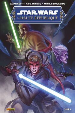 Couverture de Star Wars - La Haute République - Phase II, Tome 1 : L'Équilibre dans la Force