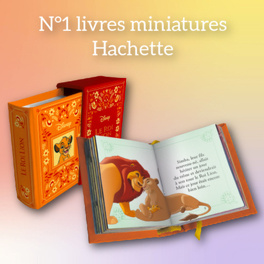 Livres miniatures Hachette, Tome 1 : Le Roi Lion - Livre de Disney