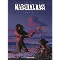 Couverture de Marshal Bass, Tome 9 : Texas Rangers