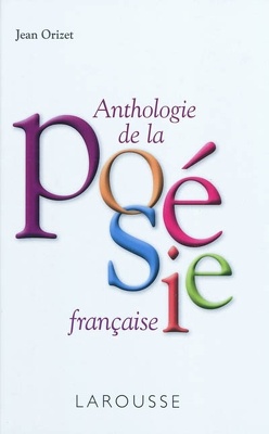 Couverture de Anthologie de la poésie française