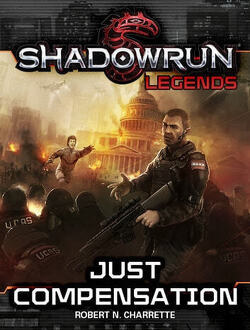 Couverture de Shadowrun-Juste compensation