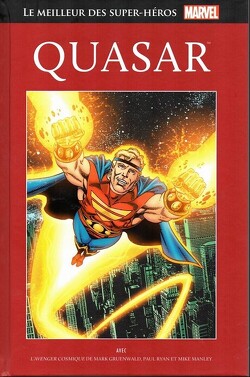 Couverture de Marvel Comics : Le Meilleur des Super-Héros, Tome 81 : Quasar