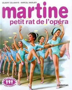 Couverture de Martine petit rat de l'opéra