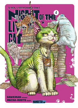 Couverture de Nyaight of the Living Cat, Tome 4